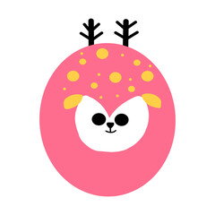 salt and pepper alphabetic character cartoon animal set