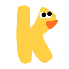 salt and pepper alphabetic character cartoon animal set