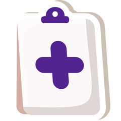 Obraz premium Medicine cute stickers template set. Treatment of diseases, drugs vitamins, medical items. Healthcare objects. Scrapbooking elements. Vector illustration in flat cartoon design