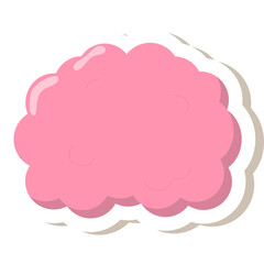 Medicine cute stickers template set. Treatment of diseases, drugs vitamins, medical items. Healthcare objects. Scrapbooking elements. Vector illustration in flat cartoon design