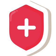 Fototapeta premium Medicine cute stickers template set. Treatment of diseases, drugs vitamins, medical items. Healthcare objects. Scrapbooking elements. Vector illustration in flat cartoon design