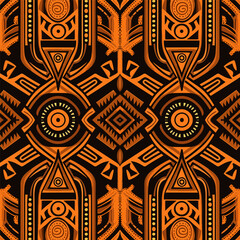 Tribal ornament African pattern