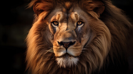 Fototapeta premium portrait of a lion