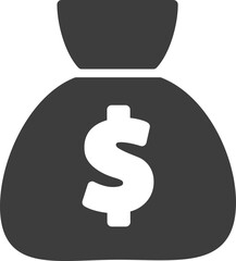 money bag icon.