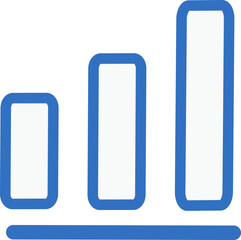 graph icon line design, monoline icons.