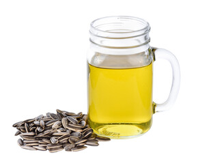 sunflower seed oil on transparent png