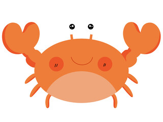Crab cartoon characters 
