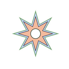 abstract star icon
