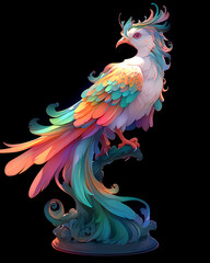 Obraz premium colorful bird