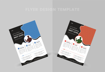 Corporate business flyer template design, marketing, business brochure proposal flyer,modern template,creative template