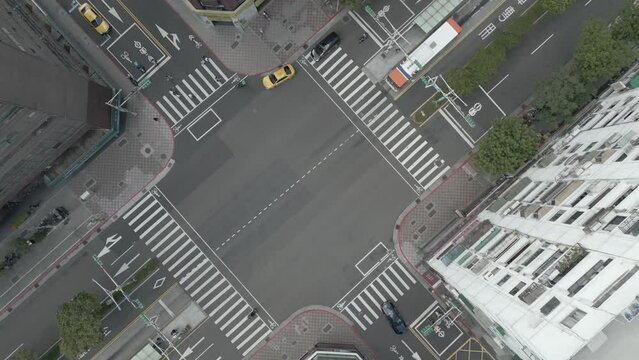 Urban landscape in  Taipei city.