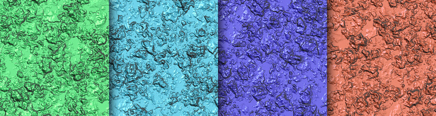 abstract texture. creative background for design. Horizontal image. 3D image. 3D rendering. Banner for insertion into site.