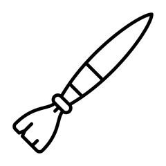 Paint Brush Icon Design Vector template Illustration