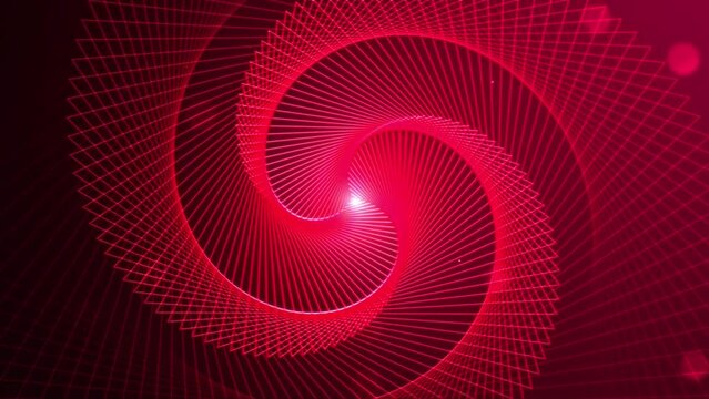 Abstract Motion Background In Red & Pink Colors