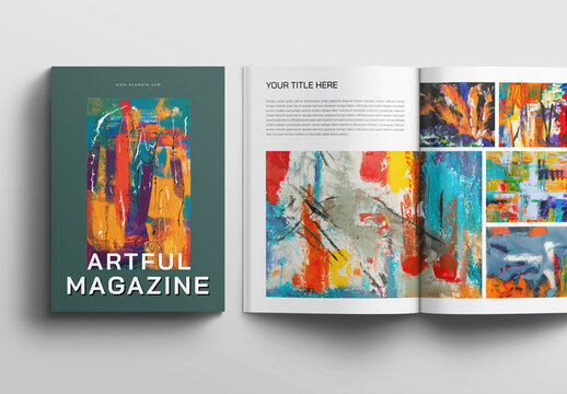 Artful Magazine Layout