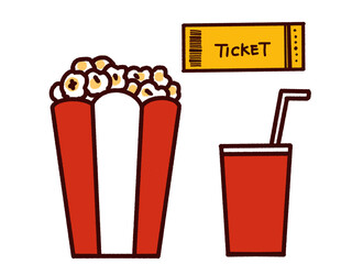 映画館のイラスト
