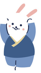 Hanbok_rabbit_1