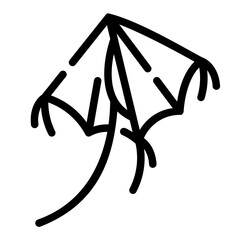 kite Line Icon
