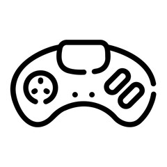 game console Line Icon