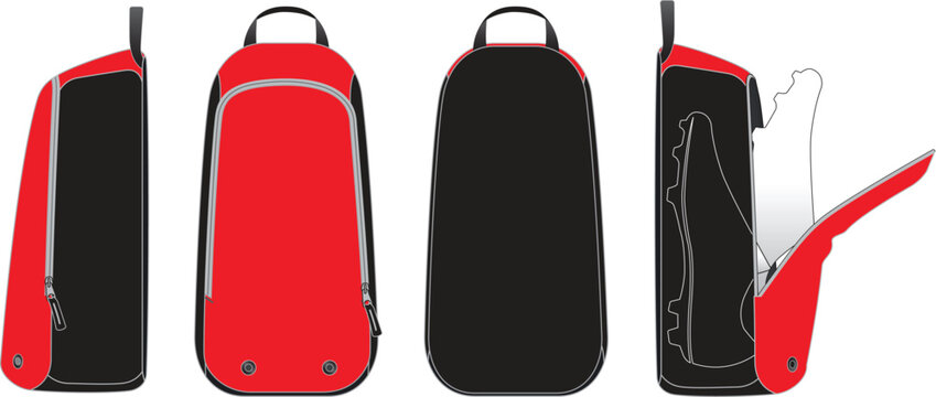 Shoebag isolated on white background