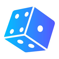 dice Gradient icon