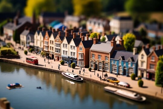 Buckinghamshire Market Down Diorama