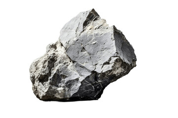 Transparent Background with Stone Rock. AI