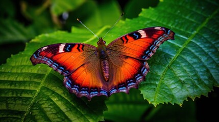 Obraz na płótnie Canvas Beautiful butterfly. Generative AI