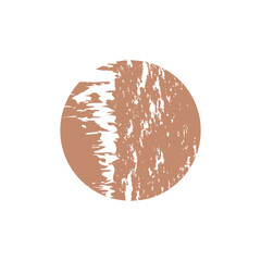 Circle grunge texture