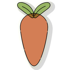 vector organic farming concept