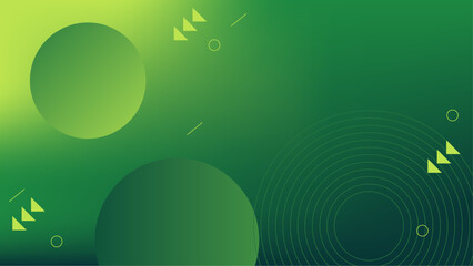 Abstract green background with modern trendy gradient texture color for presentation design, flyer, social media cover, web banner, tech banner