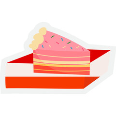 Set of snacks. Vector illustration cartoon style.