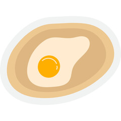 Set of snacks. Vector illustration cartoon style.