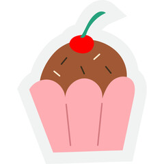 Set of snacks. Vector illustration cartoon style.