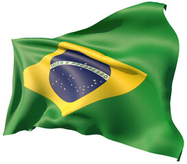 flag of  Brazil © Papawadee Banjongnok