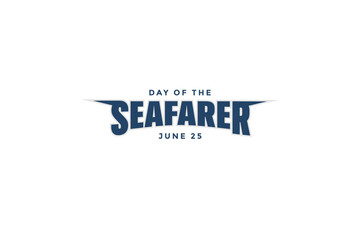 day of the seafarer background template Holiday concept
