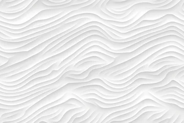 Foto op Canvas seamless pattern white waves © PerOlav