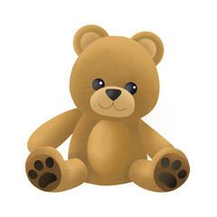Toy children teddy bear