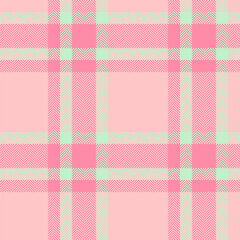 Tartan plaid textile of check fabric background with a seamless vector pattern texture.