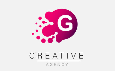 Web The logo of the letters G. G is a letter vector design with dots.