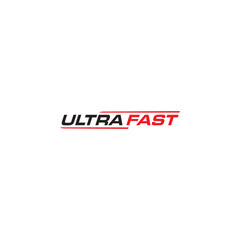 Ultra Fast logo or wordmark design