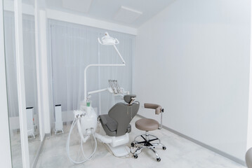 dental chair in hospital
