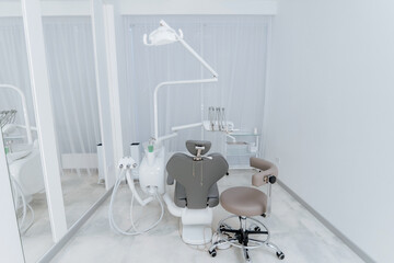 dental chair in hospital