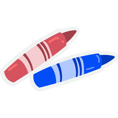 ,Vector collection with illustrations of Klav and RL for children. Hand drawn cartoon illustrations in a funny doodle style.