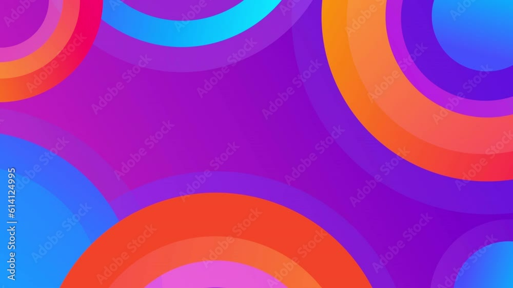 Wall mural abstract colorful shape background. neon colors and liquid gradients . colorful vibrant gradients 3d