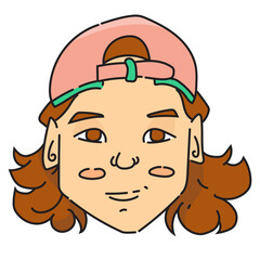 hand drawn emotes element collection