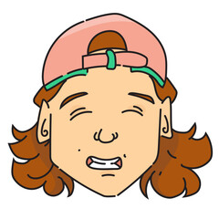 hand drawn emotes element collection