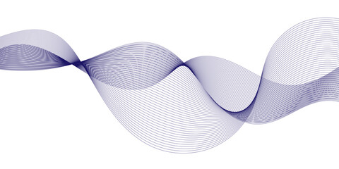 Abstract flowing wave lines. Design element for technology, science, modern concept.vector eps 10