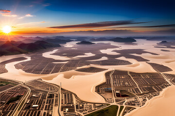 geography of antibiotic overuse in the future  created using AI Generative Technology	
