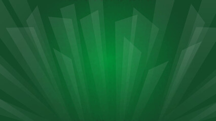 abstract background with rays, green